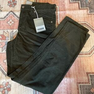 Everlane Corduroy Pants Green NWT 32x30